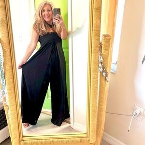 NWT,ZARA,Lux, Strapless Stunning,One-Piece Avant Garde,Cocktail Jumpsuit,Size M